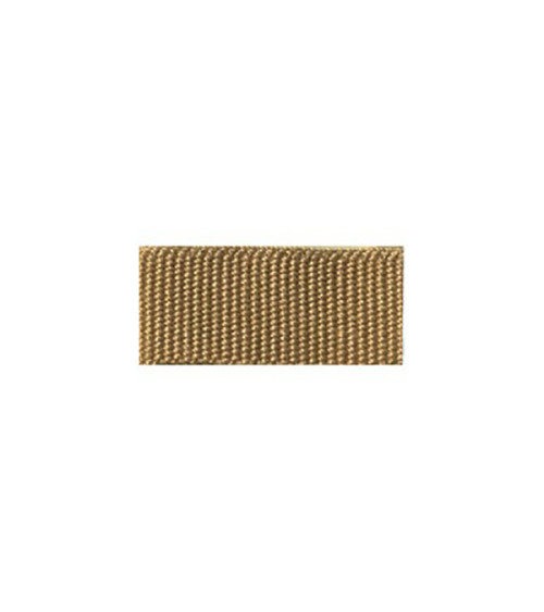 Bobine 25m galon aspect gros grain Beige Foncé