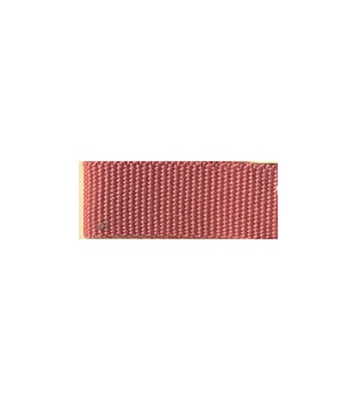 25m reel of grosgrain-look braid Old Pink