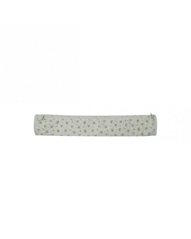 Bolsa para agujas de tejer en tejido acolchado 45cm amarillo libertad