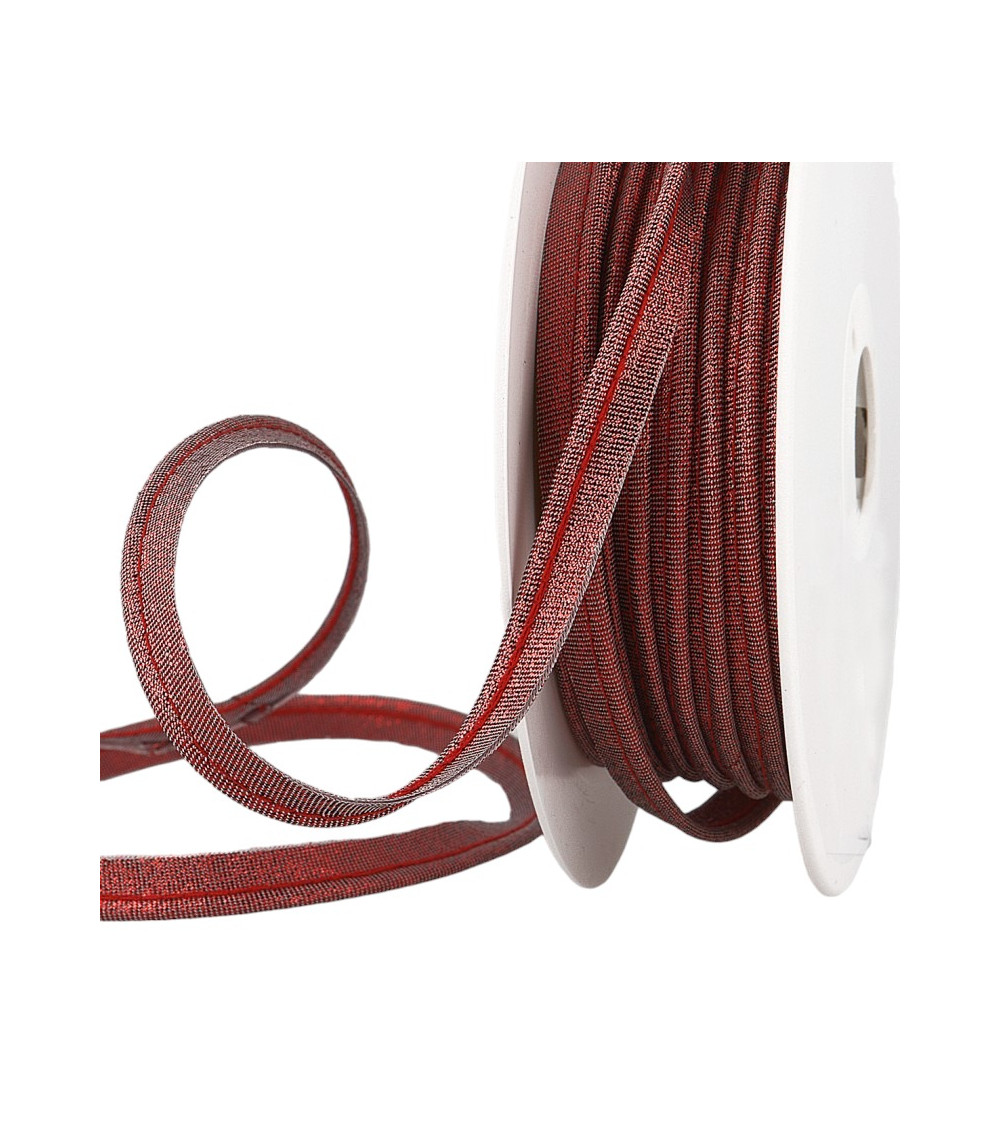 15m spool of red metallic piping 20mm