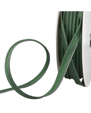 15-m-Spule. Dunkelgrüne Metallic-Paspelierung, 20 mm