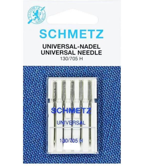 5 Aiguilles universelles Schmetz 130/705 H taille 7100