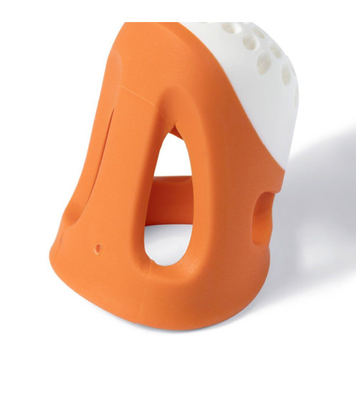 Dé à coudre taille S Prym ergonomic orange