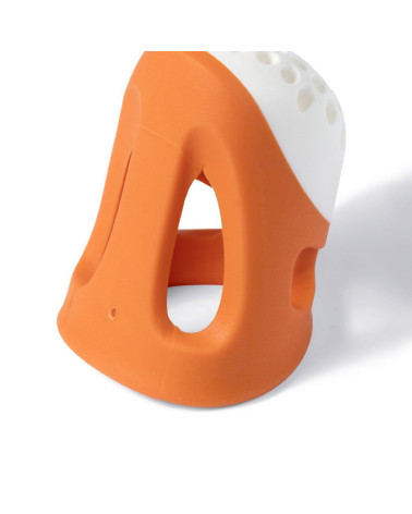 Dé à coudre taille S Prym ergonomic orange