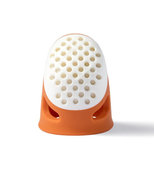 Dé à coudre taille S Prym ergonomic orange