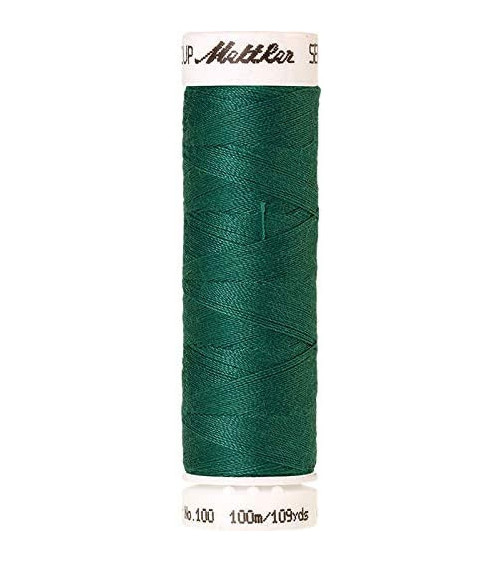 Fil à coudre polyester Mettler Amann 100m Seralon vert émeraude