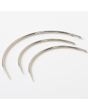 Lot de 3 aiguilles courbes