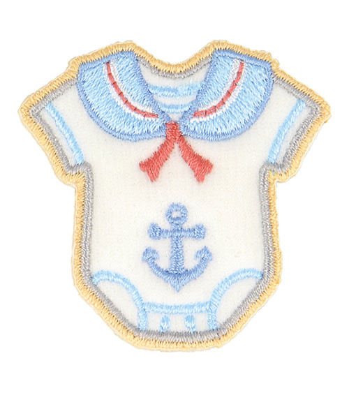 Baby body iron-on patch 4cm x 4cm