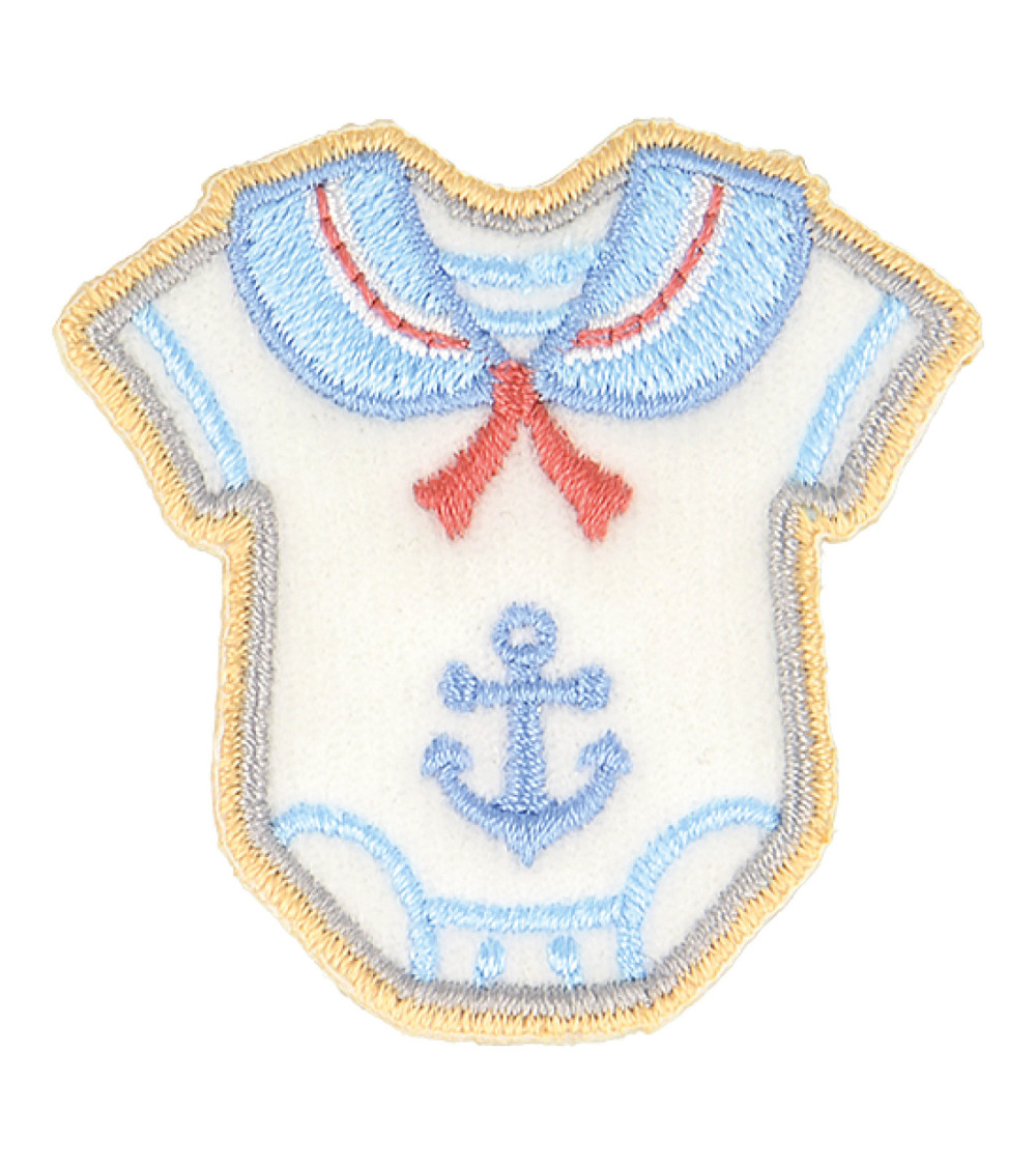 Baby body iron-on patch 4cm x 4cm