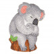 Lot de 3 écussons thermocollants animaux statue koala 5cm x 3cm
