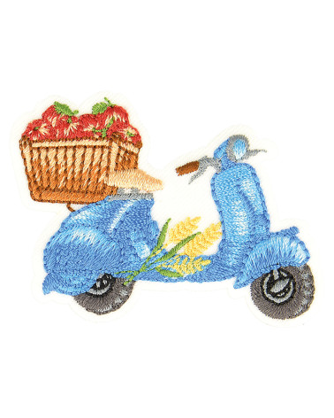 Set mit 3 Herbst-Vespa-Früchten zum Aufbügeln, 5 cm x 4 cm