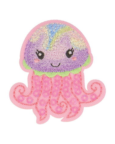 Juego de 3 parches termoadhesivos acuáticos de pulpo de 4,5 cm x 4,5 cm