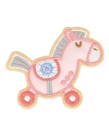 Set mit 3 Baby-Pony-Aufnähern zum Aufbügeln, 5 cm x 4 cm