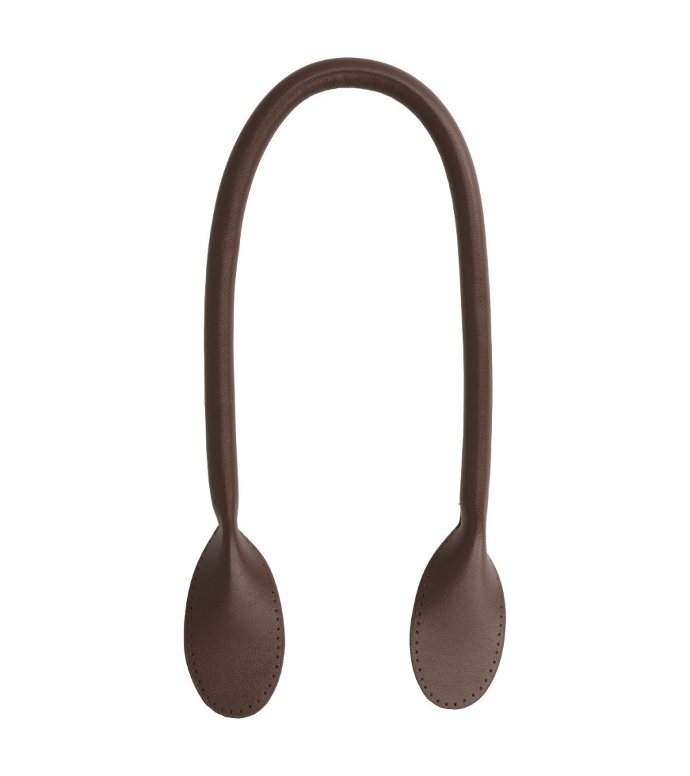 Lot de 2 anses de sac modernes 60 mm marron