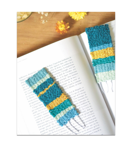 French Kits DIY Tissage Duo de marque-pages