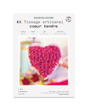 French Kits DIY Tissage Cœur tendre