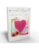 French Kits DIY Tissage Cœur tendre