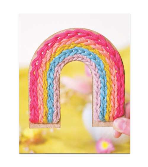 French Kits DIY Tissage Arc en ciel