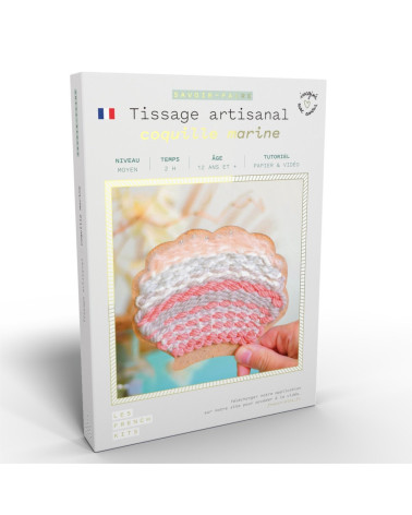 French DIY Marine Shell Weaving Kits
