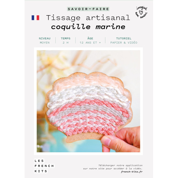 French Kits DIY Tissage Coquille marine
