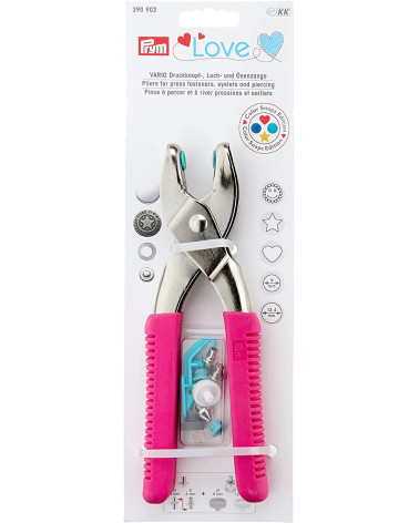Prym Love Vario pliers for drilling, rivets, snaps and eyelets