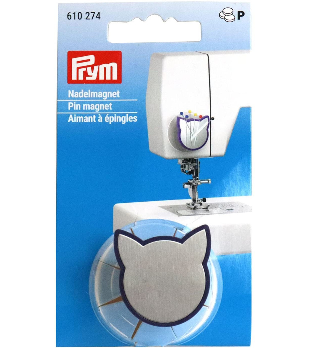 Prym aimant en métal tête de chat -  - Vente en ligne  d'articles de mercerie