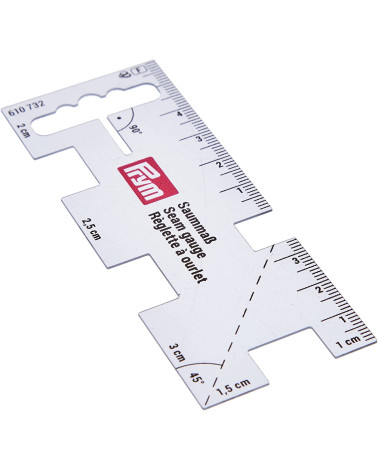 Prym sewing gauge / plastic hem ruler