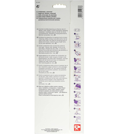 Prym Lot de 2 règles de repassage