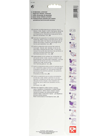 Prym Lot de 2 règles de repassage