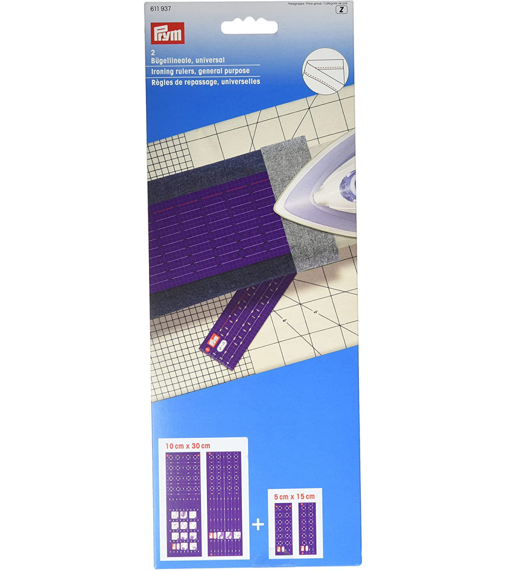 Prym Set mit 2 Bügellinealen