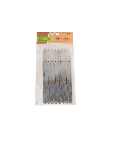 Règle de mesure pour boutonnière en aluminium