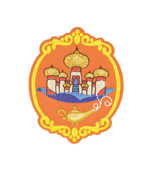 Aladdin fairy tale iron-on patch 6x5cm