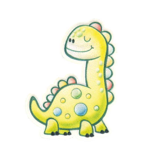 Cute dinosaur animal iron-on patch 5.5x4cm