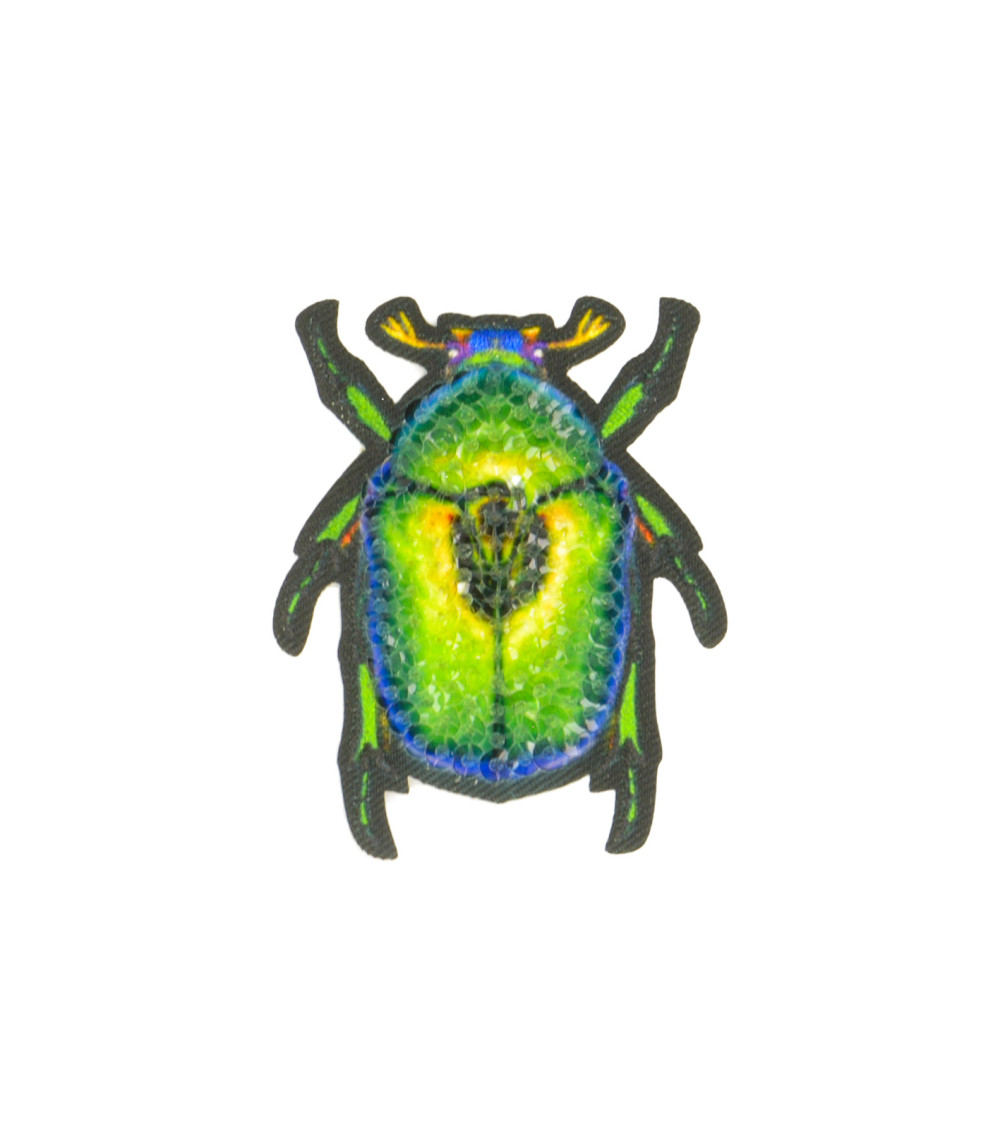 Set mit 3 Käfer-Insektenflicken zum Aufbügeln, 5 x 4 cm