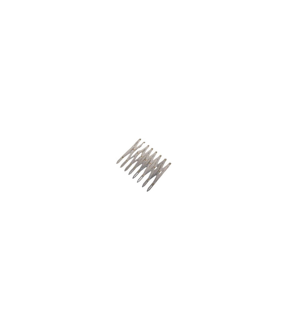 Règle de mesure pour boutonnière en aluminium