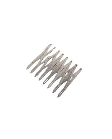 Règle de mesure pour boutonnière en aluminium