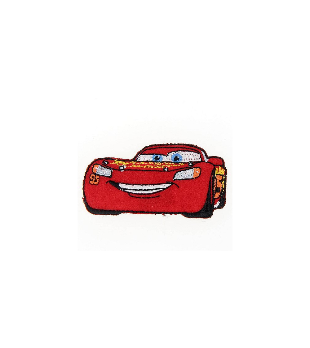 Ecusson Broderie Cars Flash Mac Queen 7x3.5cm