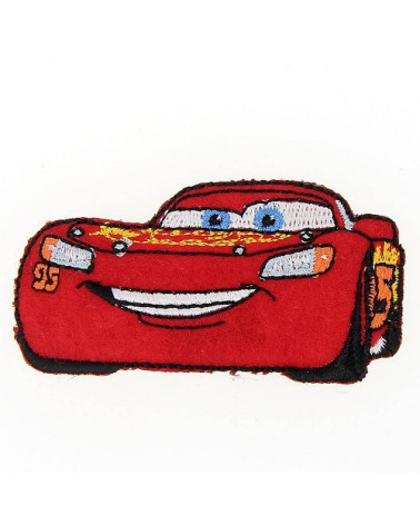 Ecusson Broderie Cars Flash Mac Queen 7x3.5cm