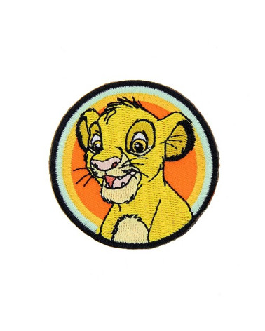 Stickpatch Der König der Löwen Simba 6,5x6,5cm