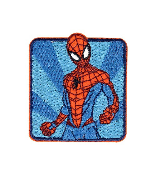 Ecusson Broderie Spiderman 5.5x6cm