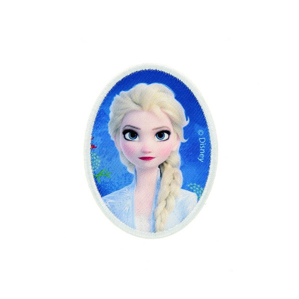 Ecusson La Reine des neiges Elsa 5.5x7cm