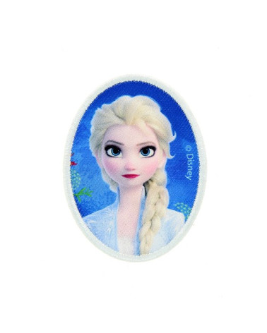 Ecusson La Reine des neiges Elsa 5.5x7cm