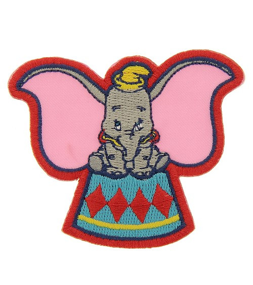 Ecusson broderie Disney classics Dumbo 6x5,5cm