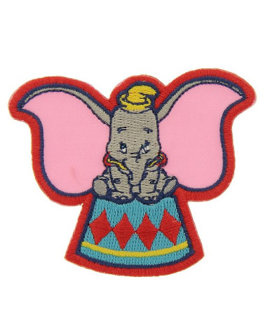 Funda de almohada bordada Disney Classics Dumbo 6x5,5cm