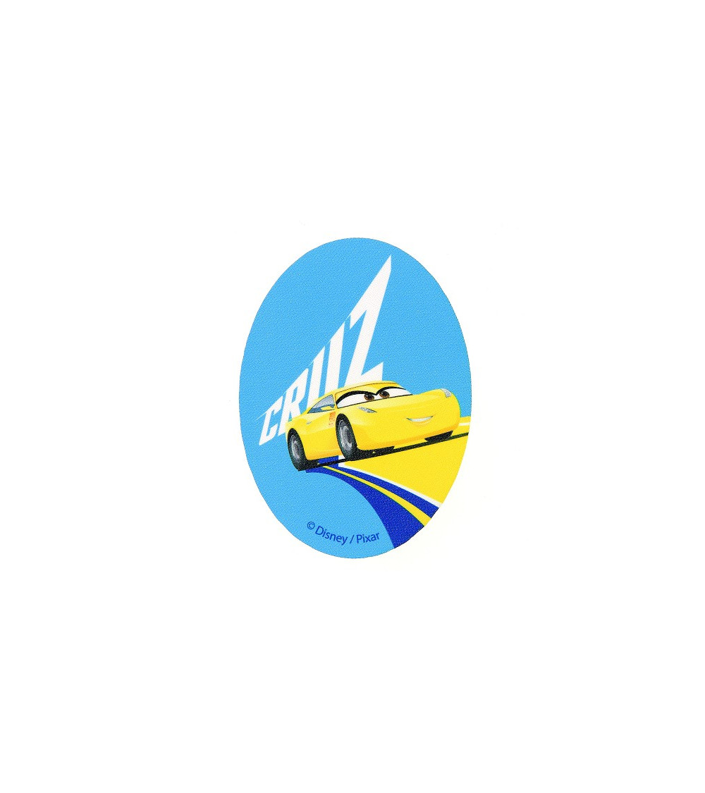 Cars Cruz Ramirez printed badge 8x11.2cm