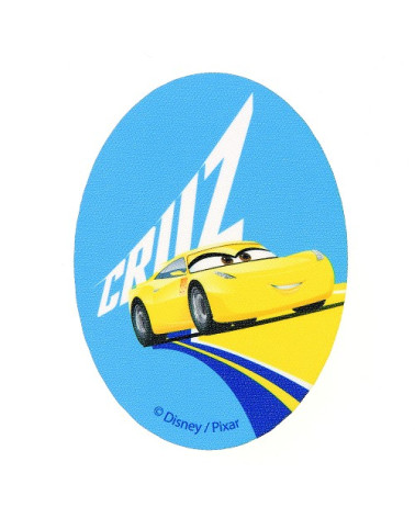 Cars Cruz Ramirez printed badge 8x11.2cm