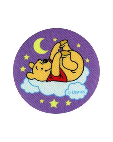 Patch stampata Winnie Sleeps 8x8cm