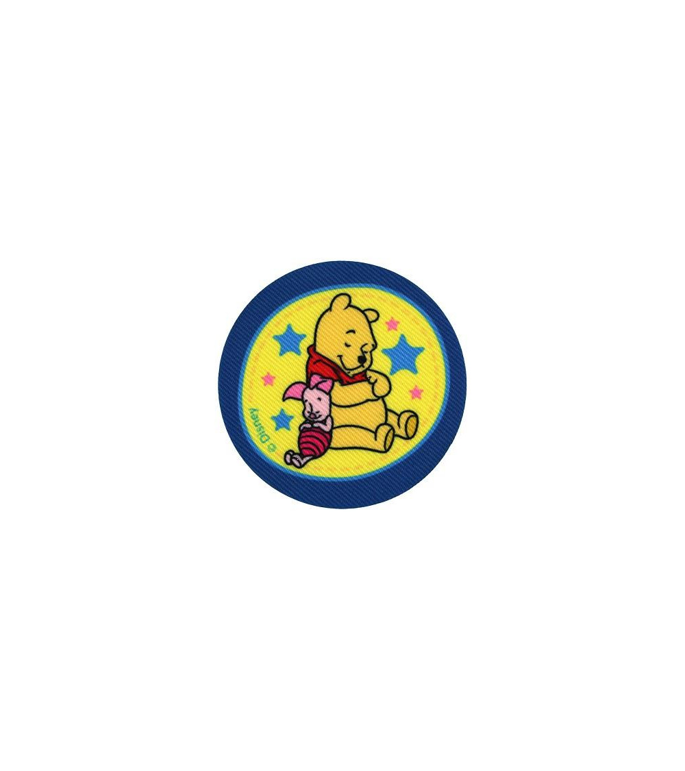 Patch stampata Winnie & Piglet 7x7 cm