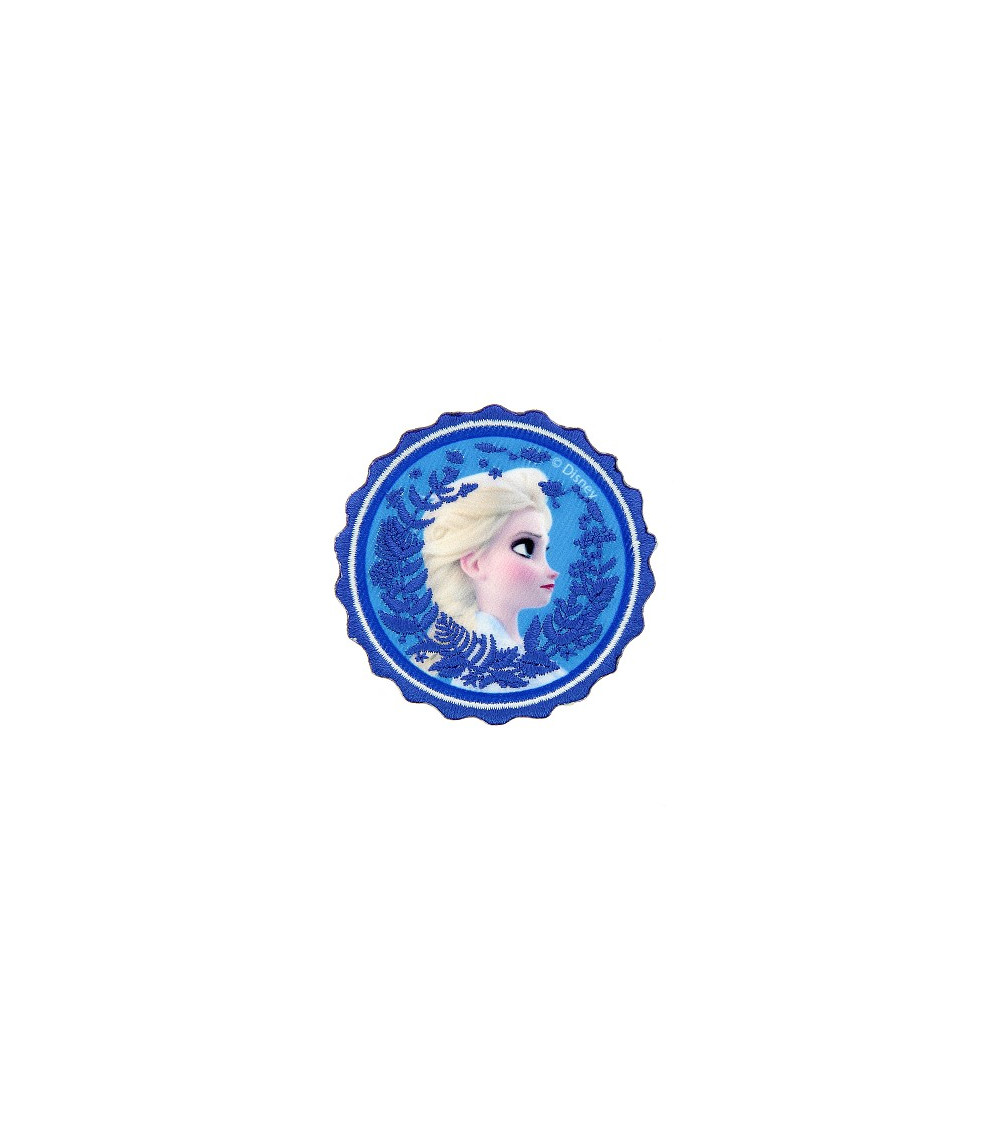 Toppa Elsa e Anna di Frozen 6x6 cm