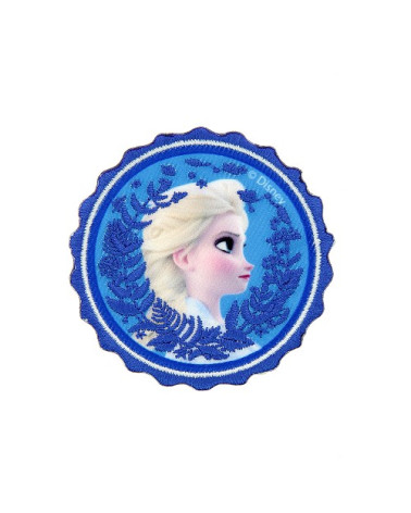 Toppa Elsa e Anna di Frozen 6x6 cm